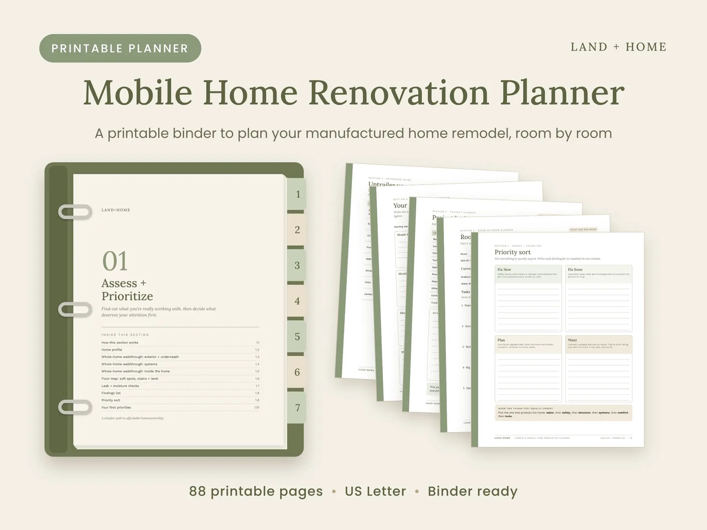 Mobile Home Renovation Planner