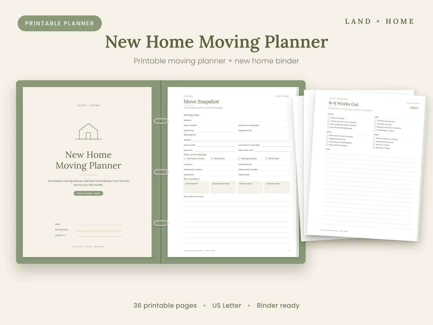 New Home Moving Planner